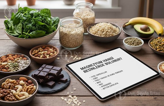 Doğal Magnezyum Kaynakları: Yorgunluk ve Stres İ&c..