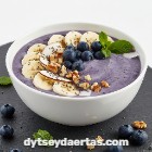 Yaban Mersinli Smoothie Bowl