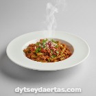 Fresh Green Beans with Ground Meat and Garlic