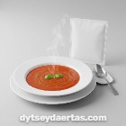 Knorr Domates Çorbası (Su ile Hazırlanmış)