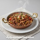 Minced Meat and Mushroom Saute