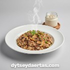 Vegan Mantarlı Kinoa Risotto