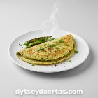 Wheatgrass Powder Omelet