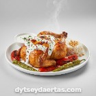 Yoğurt Soslu Fırın Piliç